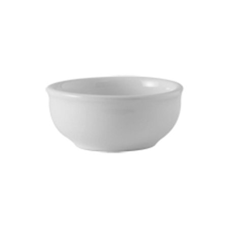 TUXTON Vitrified China Sauce and amp; Salsa Dish Porcelain White - 5 oz - 3 Dozen BPB-050E